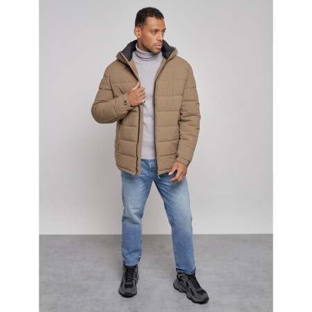 Sports male Winter, size 58, brown color-9