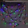 Girland “thread” 10 m with nozzles “balls 2.5 cm”, IP44, dark thread, 100 LED, glow of multi (RG/RB), flashing, 220 V