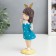 Souvenir Polystone "Baby in a dress with stars - hide and seek" 18x8x6 cm