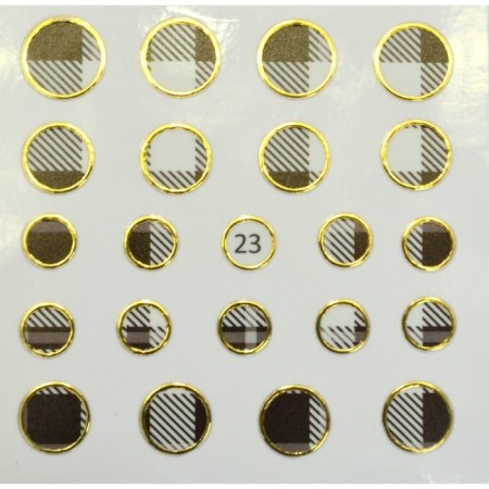 Nail sticker "Liquid Stone", 23