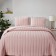 A set with a veil "Michael", size 230x250 cm, 50x70 cm - 2 pcs, pink color
