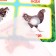 Developing Velcro game "Farm animals", according to the method of G. Doman