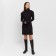Women's dress (case) minku: Partydress color black, size 44