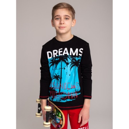 T -shirt for a boy, height 152 cm, graphite color-4