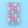 Children's false nails "Hearts", 24 pcs
