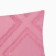 Decorative pillowcase "Ethel" rhombus 42*42 cm, pink