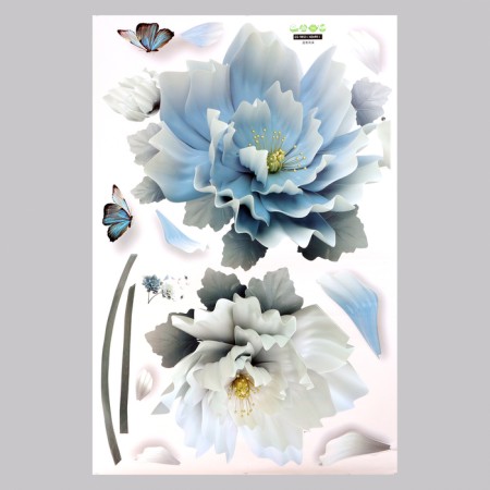 Stick 3D Interior flower 90*60cm