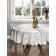 The tablecloth “Roses blooms”, round, Saten, d = 150 cm