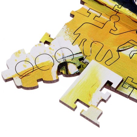 Figure puzzle "Mini car", 100 parts, 28 × 16.5 cm-2