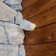 Moisture -proof lamp Uniel, 60 watts, E27, IP65, 137x107x84 mm, pine color
