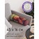 Pillow Book "Bouquet of tulips, decorative, size 16x45 cm