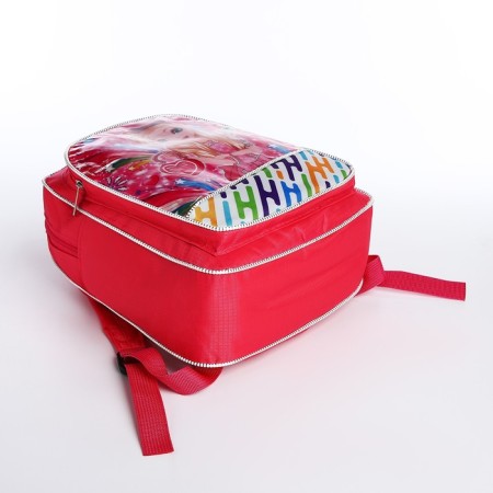 Baby backpack on lightning, pink color-6