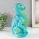 Figure "Dragon" 25x12x13 cm, turquoise