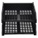 A set of boots for paper horizontal Strong 2 pieces, on metal rods, black