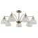 RIVOLI Doren 7he27, 60 watts chandelier