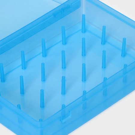 Organizer for storing threads, 24 cells, 28 × 19.5 × 6 cm, color mix-12