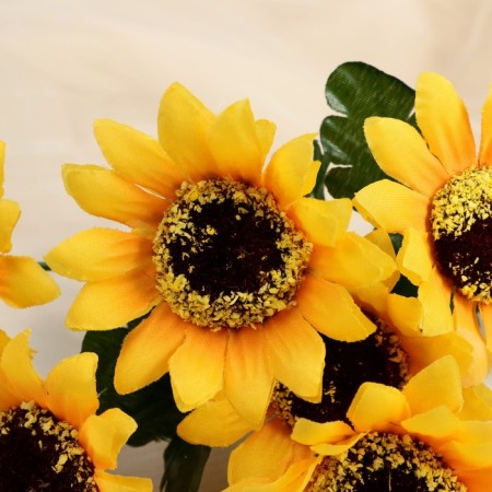 Bouquet "Rainbow sunflower" 30 cm d-7 cm-1