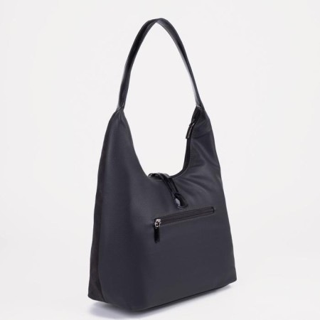 Bag-hoba, lightning department, external pocket, long belt, gray color-1