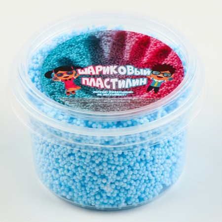 Ball plasticine, container 100 ml, mix-9