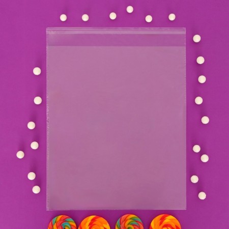 BOPP package with an adhesive valve 30 x 35 +4 cm, 25 μm-1