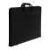 Folder for drawings and drawings for artists A3, 470 x 350 x 40 mm, handles, frame, textile, "inspiration" 1b3, inner pocket, black