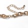 Necklace "chain" ball, color gold, l = 35 cm