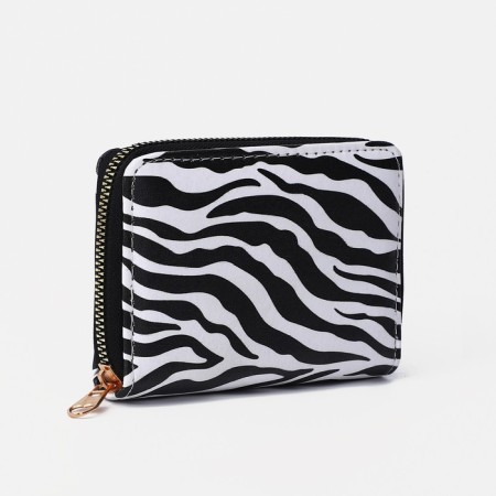 Lightning wallet, white/black color