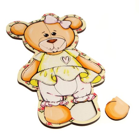 Puzzle "Modest Bear"-1