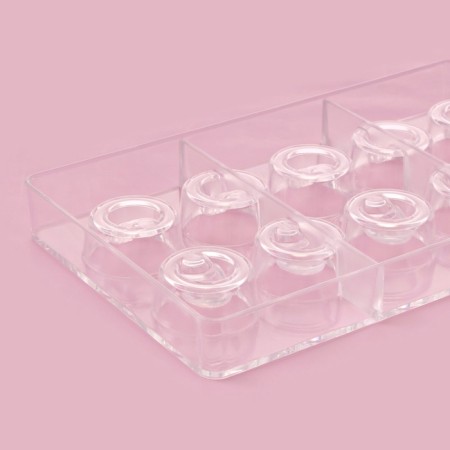 Form for chocolate and confesses "conferes", 10 cells, 20 × 12 × 2.5 cm, cell 3 × 1.5 cm-4