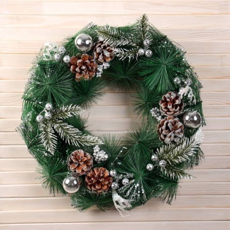 New Year's Wreath D-40 cm "Bloss Festival" Berry Berries Balls