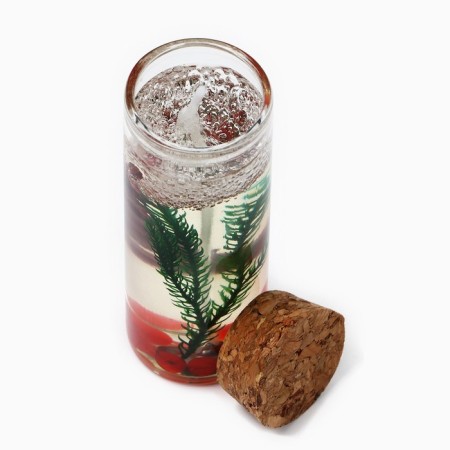 New Year's candle interior in the new year: mountain ash: 8.5 x 2.9 cm-4