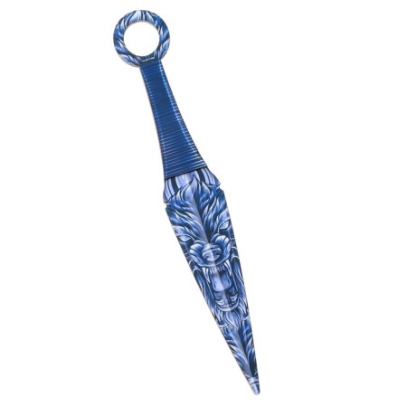 Souvenir wooden knife Kunai "Wolf", 26 cm-4