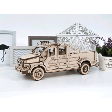 Wooden designer "Truck Pikap Eltano"-5