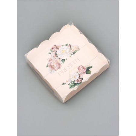Cookie box, confectionery packaging, present for you ”, 12 x 12 x 3 cm-2