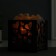Salt lamp with Dimmer "Basket. Hearts" 1.8 kg, 15W, 15x12x12 cm