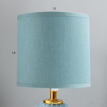 Antero table lamp E14 40W Green 15x15x29 cm Risalux-2