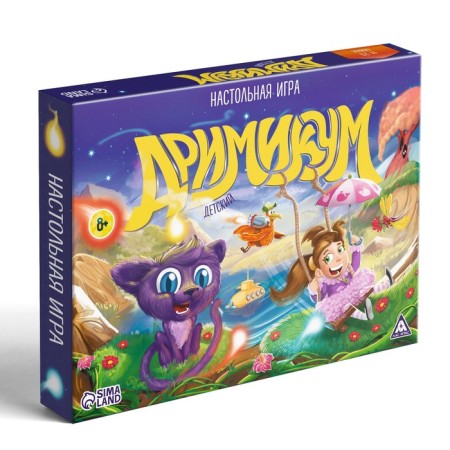 A board game on asociation and imagination “Drimikum. Children's ", 98 cards, 8+-5