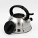 A kettle with a stainless steel whistle “Rio”, 2.8 liters, a fixed handle, the color of the chrome