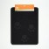 2-in-1 rug for a bowl/toilet for animals with rounded corners, 48 ​​x 35 cm, dark gray