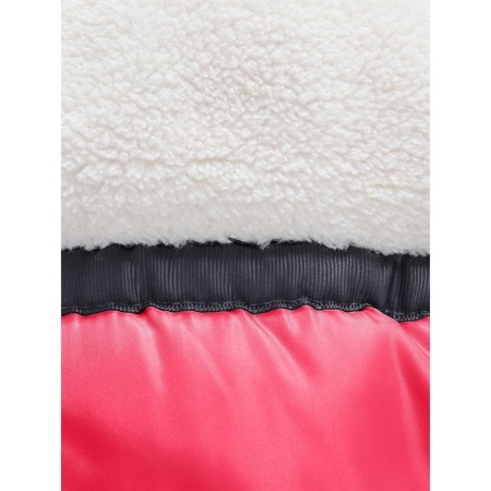 Winter park for a girl, height 140 cm, red color-10