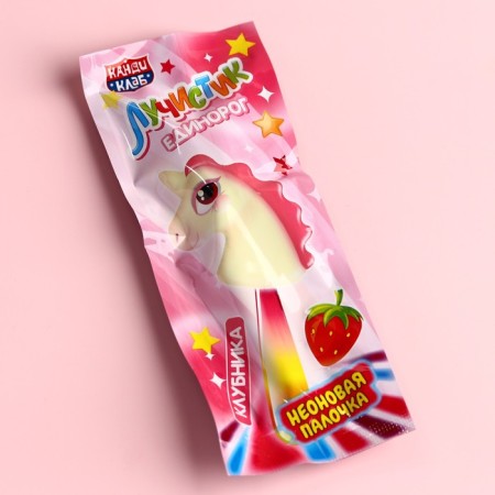 Lollipop on the luminous stick "Magic wand", 10 g.-2