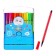 Flomasters 36 colors strip in a plastic penalty foam ventilated cap, blue