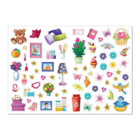 Stickers "Dress the doll. Best girlfriends ”, 12 p.-2