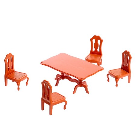 Puppet house "Kroshiki. Cozy house "with furniture-11