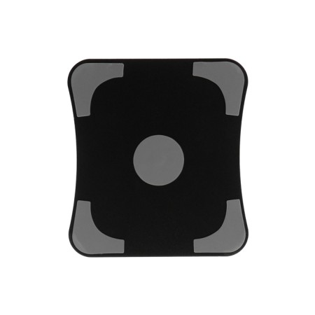 A phone stand, adjustable, folding, 360 ° rotation, metal, black-5