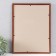 Photo frame MDF 30x40 cm, No. 5 "Simple", Italian walnut (plastic screen)