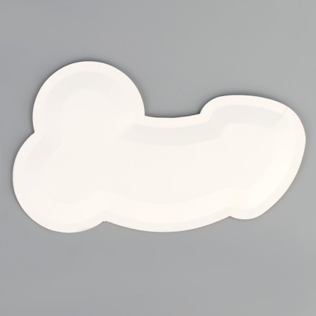 A set of disposable paper plates "adult party" 6 pieces-3
