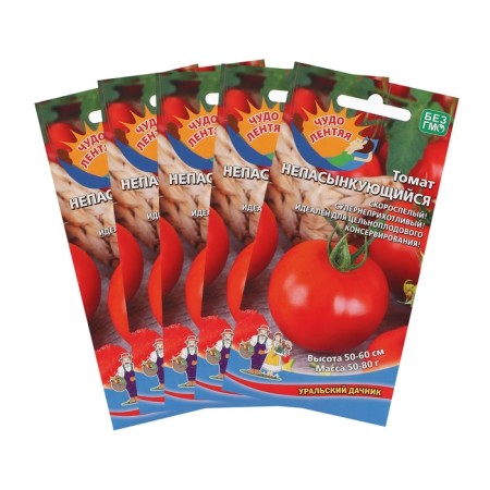 Semen tomato "non -surging" early -gripped, set 5 pcs