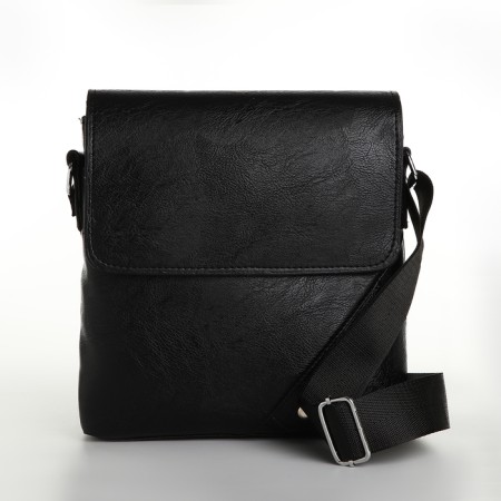 Male bag, black color-1