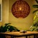 Ceiling lamp "Sokl" beige 1x40W, E27, 52x52x57 cm